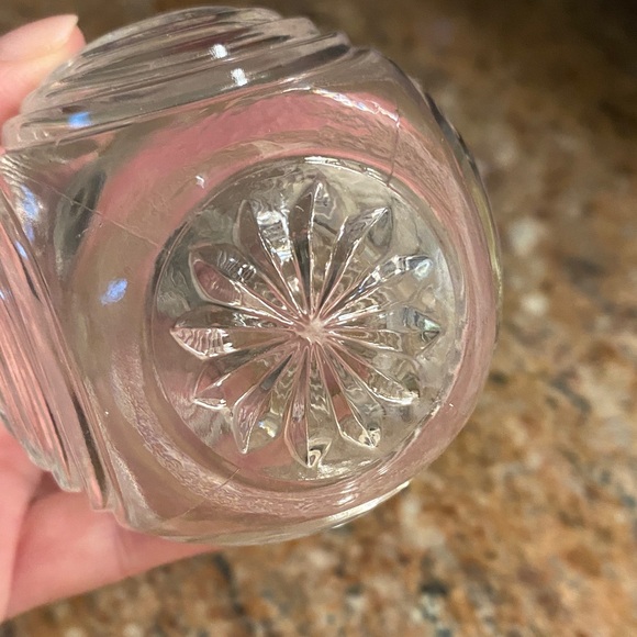 Elegant Glass Perfume Bottle with Silver Accents - Picture 2 of 7